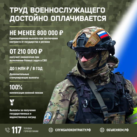 Военная служба  по контракту 